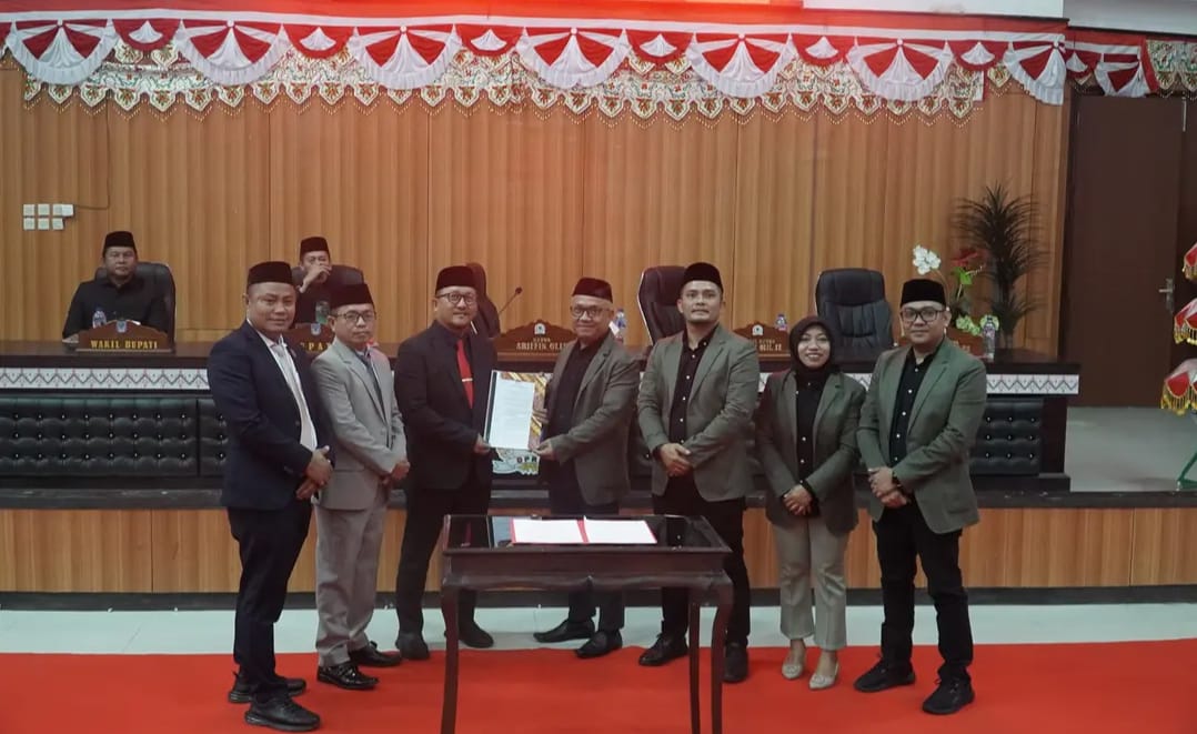 Paripurna penetapan Bupati dan Wakil Bupati Bolsel periode 2024-2029