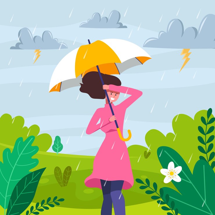 Ilustrasi Hujan