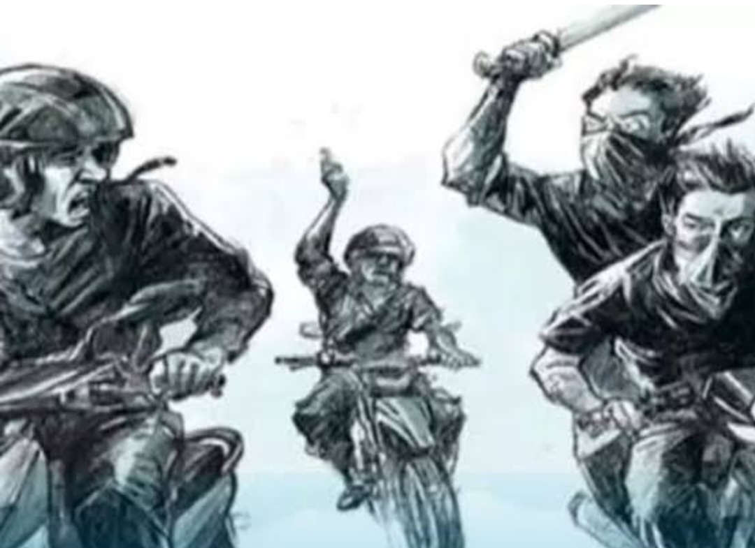 Ilustrasi Begal Berkedok Debt Collector.