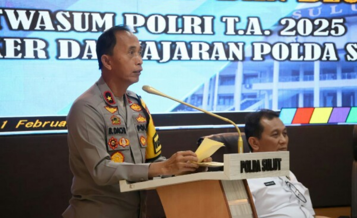 Wakapolda Sulut menyambut Tim Itwasum Polri