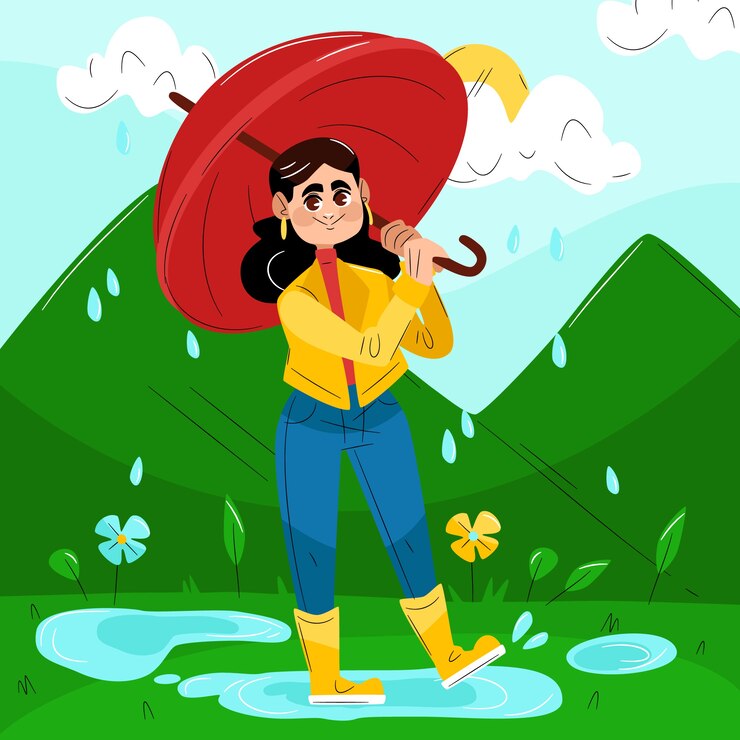 Ilustrasi Hujan