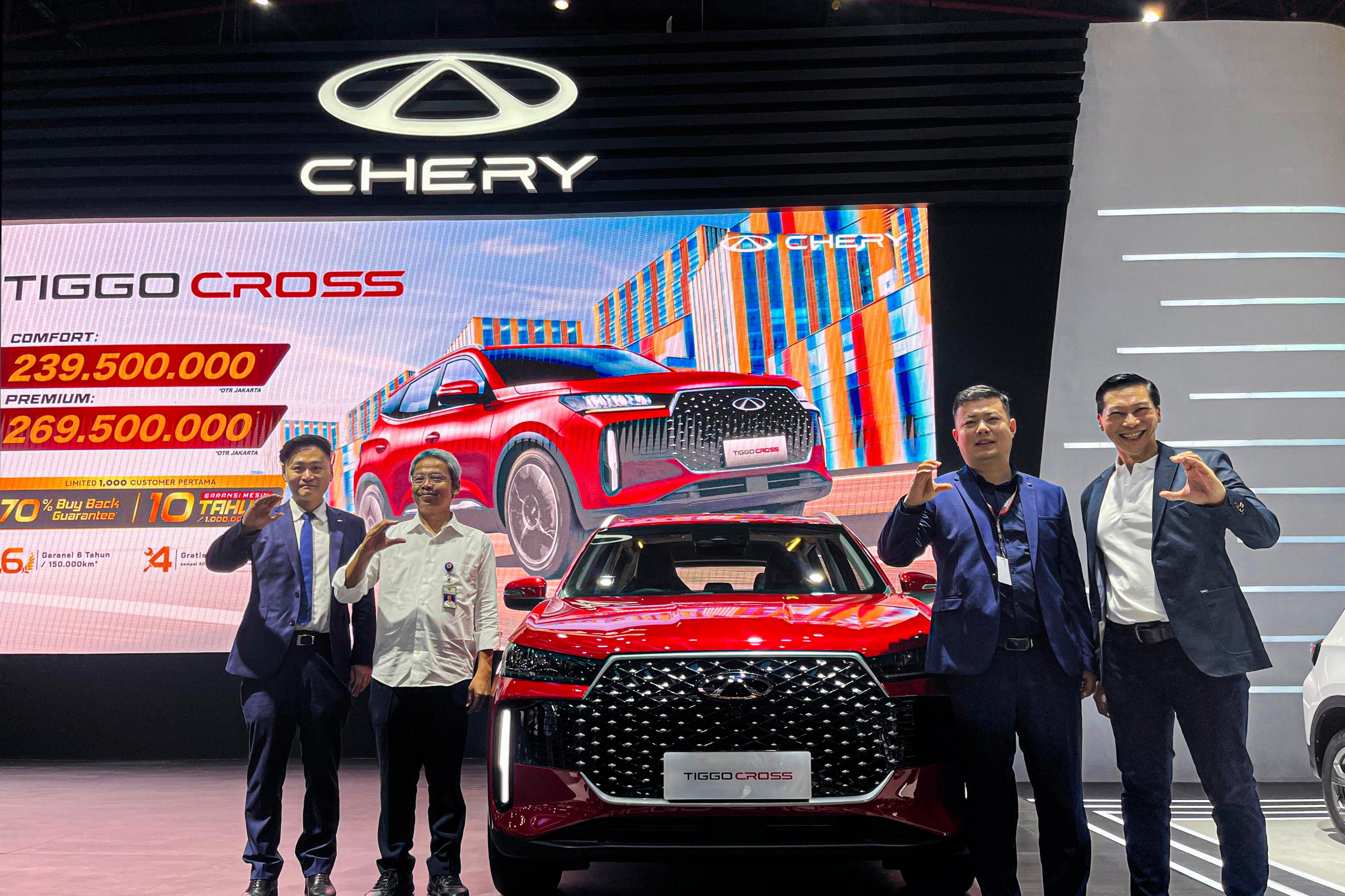 Peluncuran Chery TIGGO Cross di IIMS 2025 menegaskan posisi Chery sebagai game changer di segmen SUV Crossover.