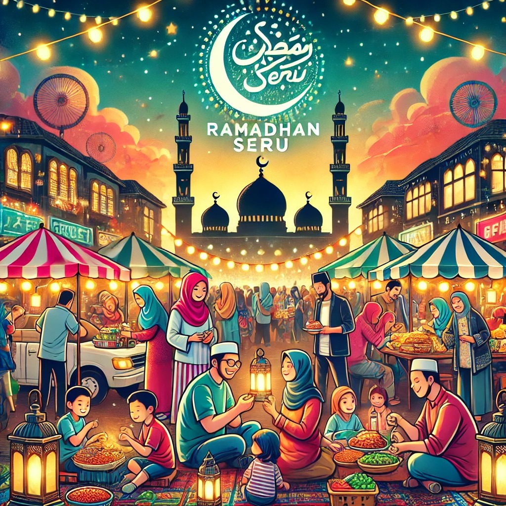 Illustrasi Ramadhan Seru