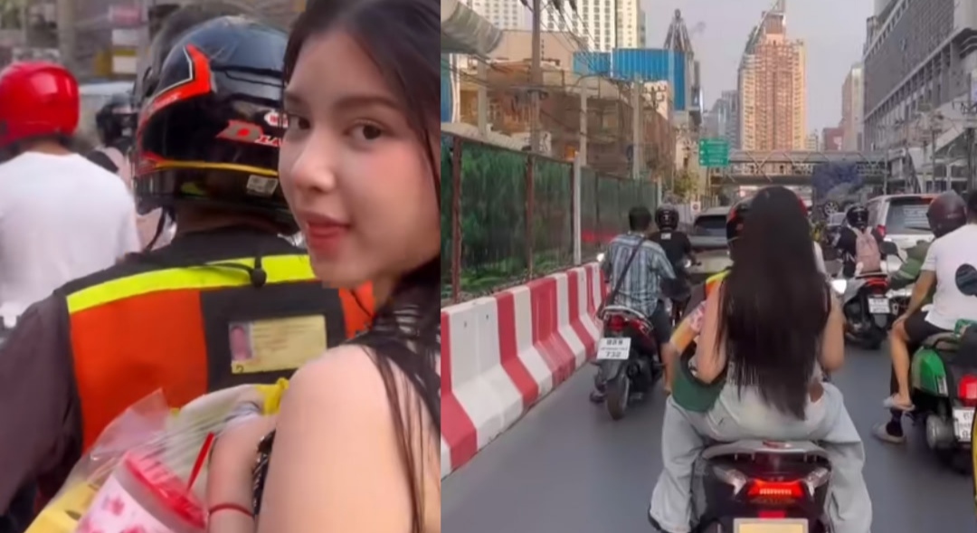 Tiara Andini sedang berlibur ke Thailand