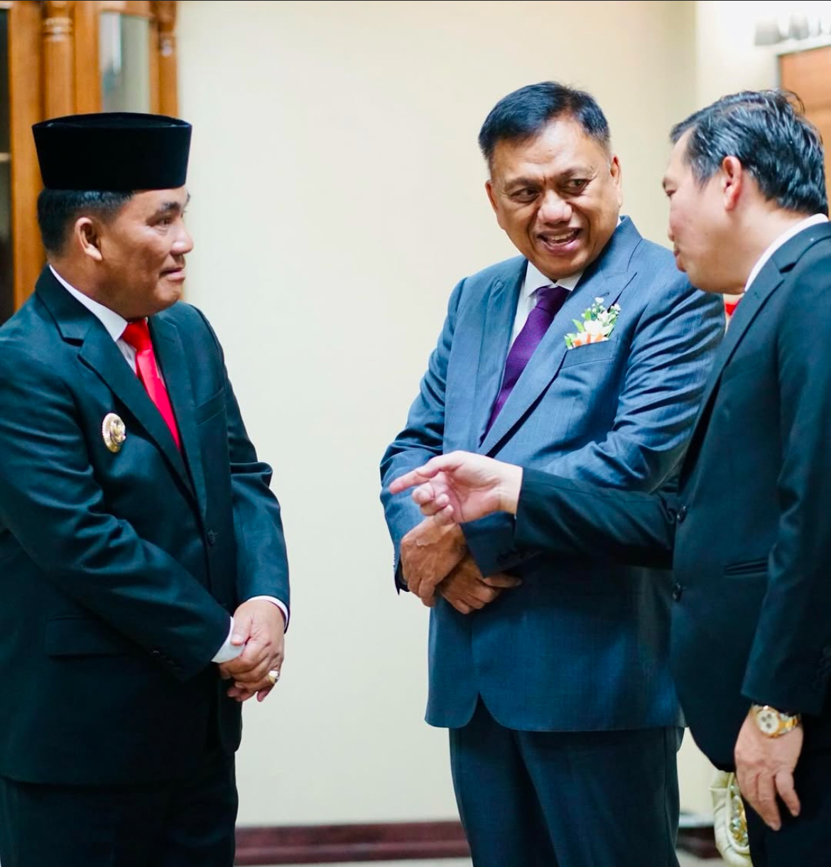 Gubernur YSK tak lupa berterima kasih kepada Gubernur dan Wakil Gubernur Sulut Periode 2016-2025.