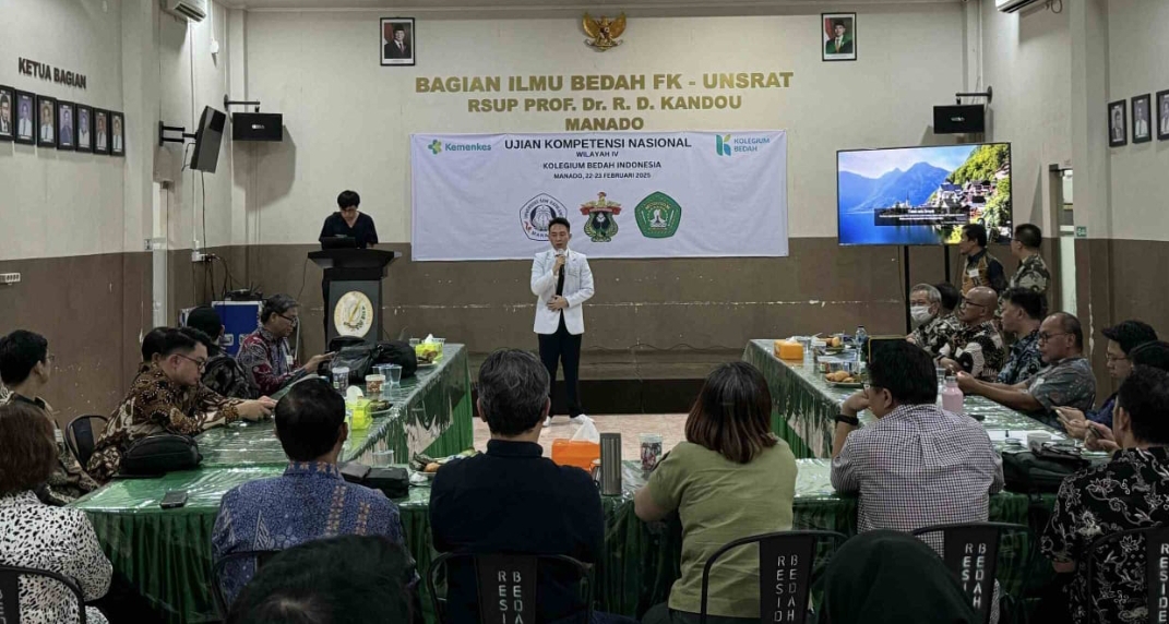 Kegiatan Ujian Kompetisi Nasional Wilayah IV yang berlangsung di Manado.