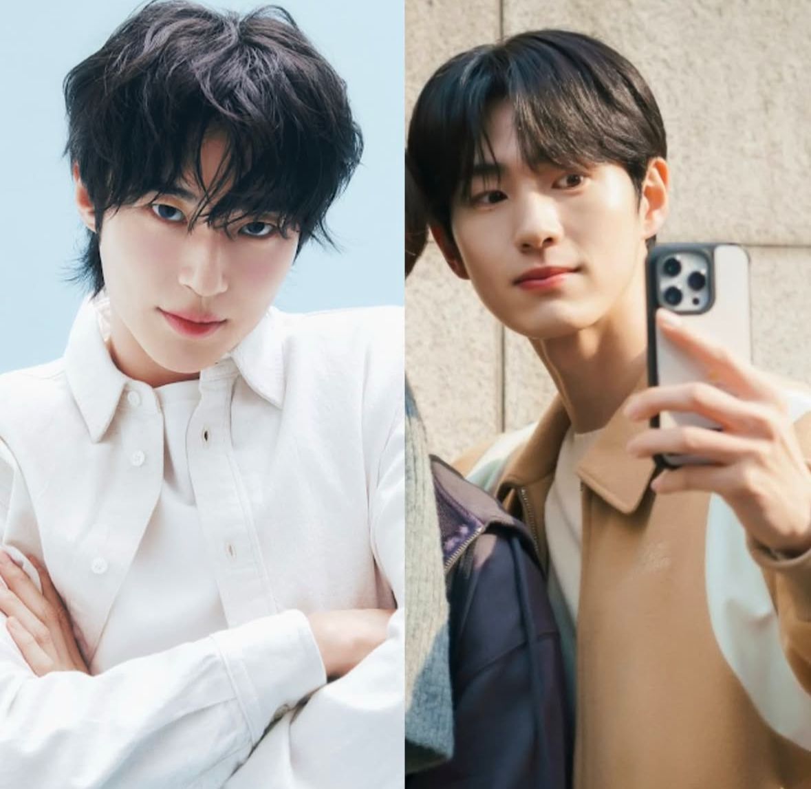 Byeon Wooseok dan Kim Hoyoung