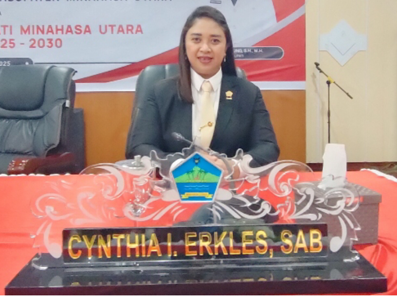 Chyntia Erkles, Wakil Ketua DPRD Minut