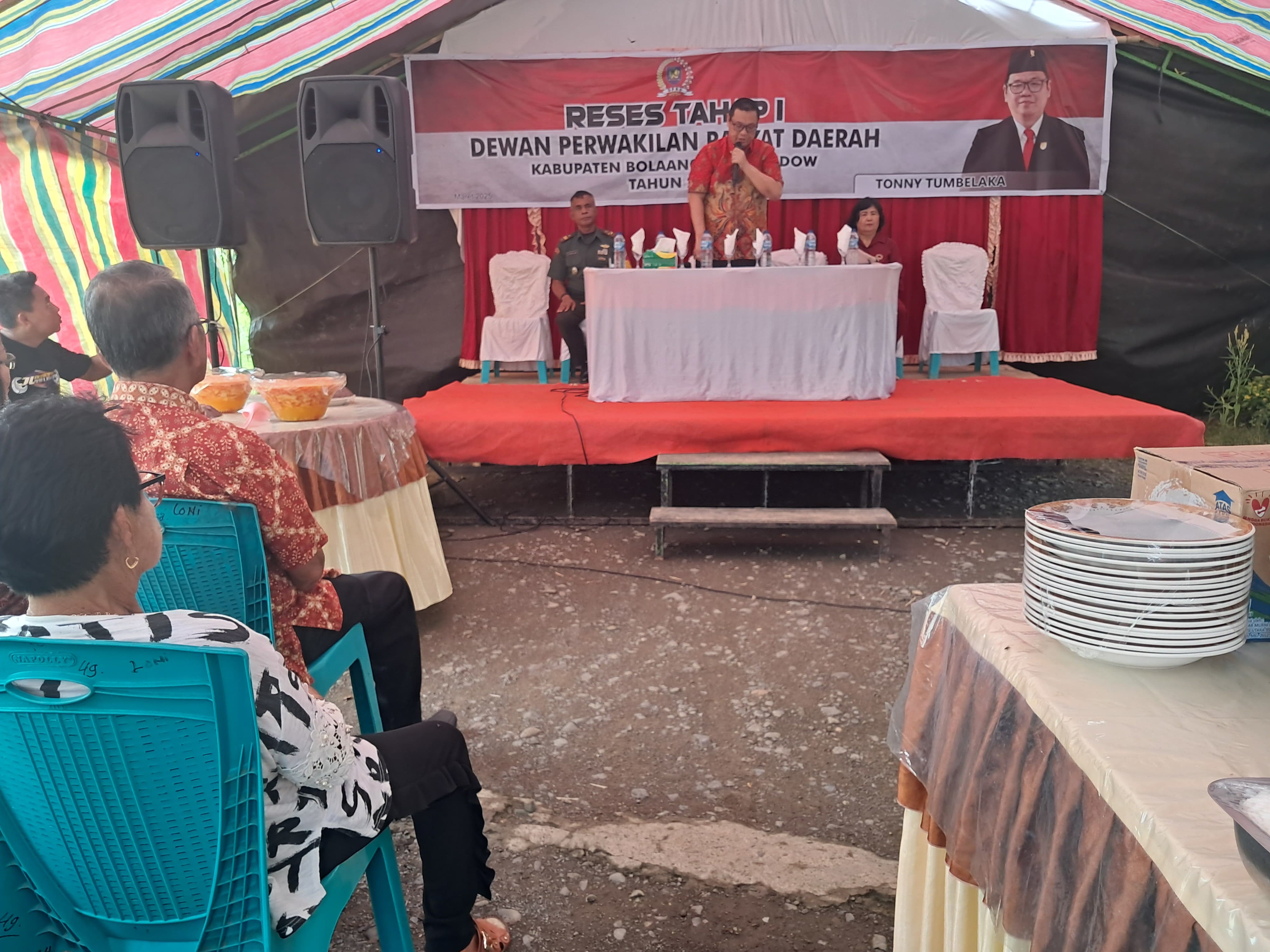 Ketua DPRD Bolmong serap aspirasi
