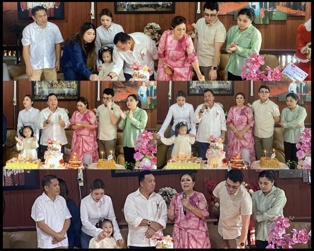 DIGELAR SEDERHANA: Perayaan HUT ke-59 Tahun Ketua TP PKK Minahasa Martina Dondokambey Lengkong digelar secara sederhana, Minggu (16/3/2025).