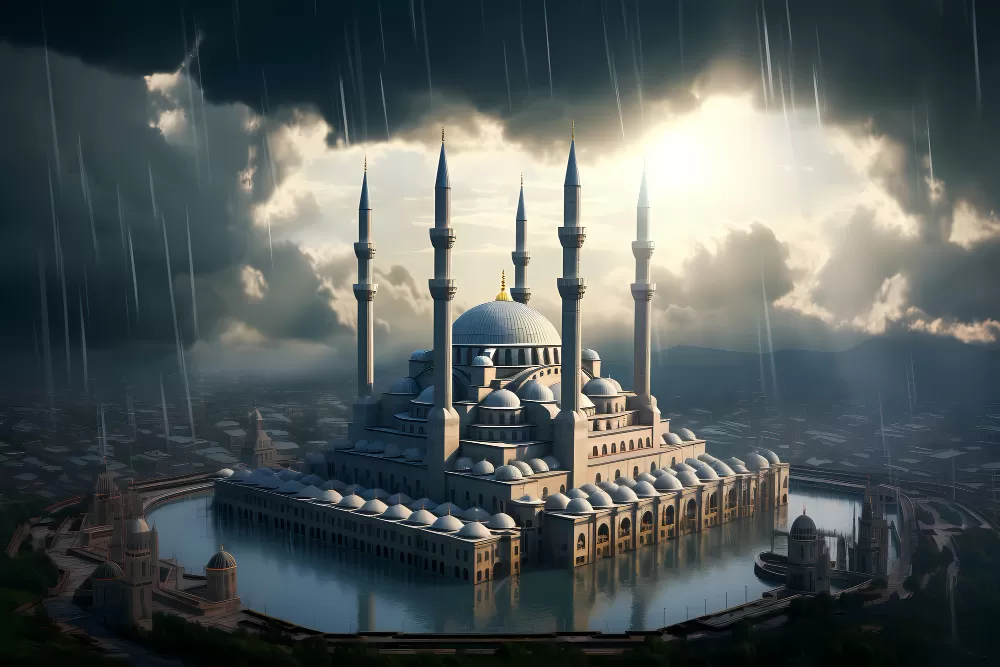 Ilustrasi, Jadwal imsakiyah, sholat dan buka puasa Ramadhan 2025.