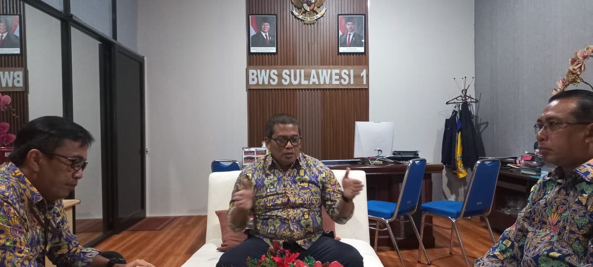 Kepala BWS I Ir Sugeng Harianto Didampingi Pejabat Terkait.