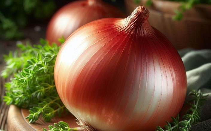 Bawang bombay. (Bing)