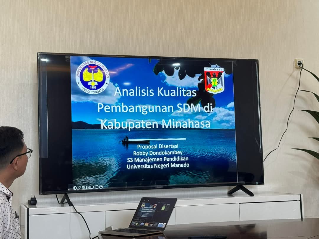 Proposal Desertasi yang diangkat Bupati Minahasa.