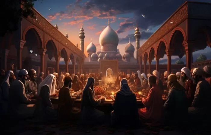 Ilustrasi, Jadwal imsakiyah, sholat dan buka puasa Ramadhan 2025.