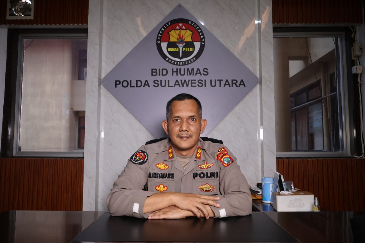 Kabid Humas Polda Sulut AKBP Alamsyah Hasibuan