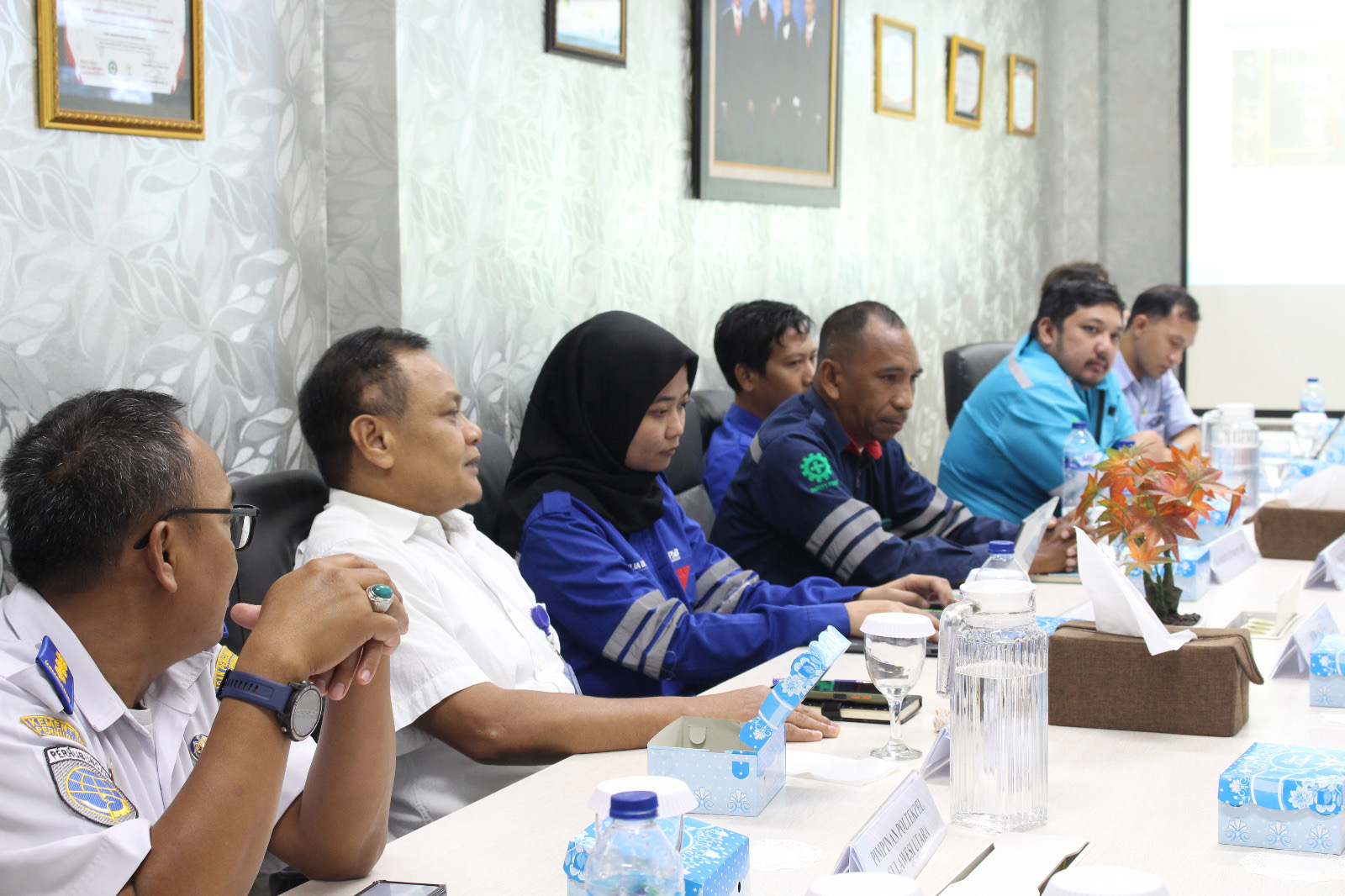 PT PLN NP Services PLTU Amurang mengadakan Halal Bihalal sekaligus rapat koordinasi bersama para stakeholder di Ruang Meeting Lantai 1 Gedung Administrasi PLTU Amurang, Kamis (9/4) pukul 12.00