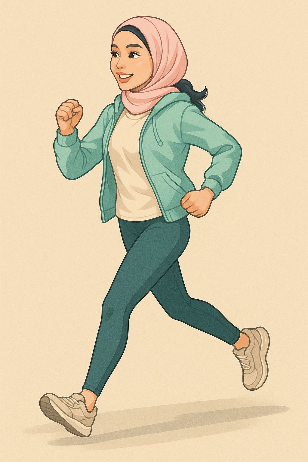 Ilustrasi Olahraga Lari