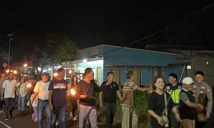 Perayaan Jumat Agung di Wilayah Kepolisian Polresta Manado Berjalan Aman dan Lancar.