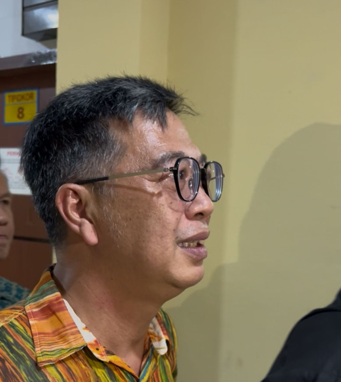 Dirut PD Pasar Manado Lucky Senduk selesai diperiksa Tipikor Polda Sulut