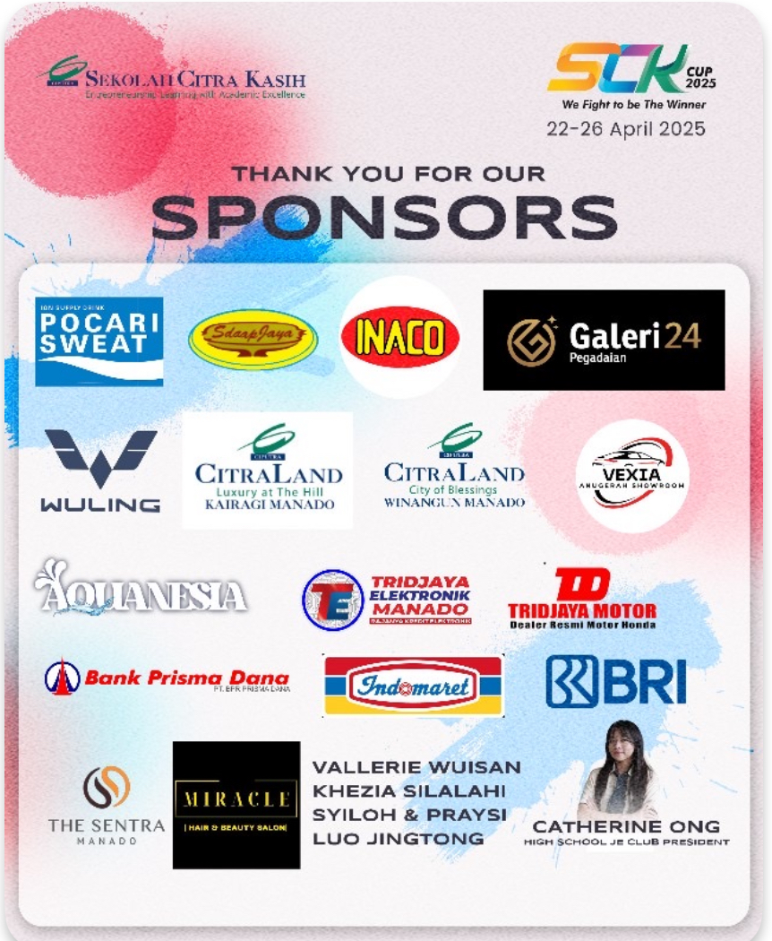 Sponsor SCK Cup