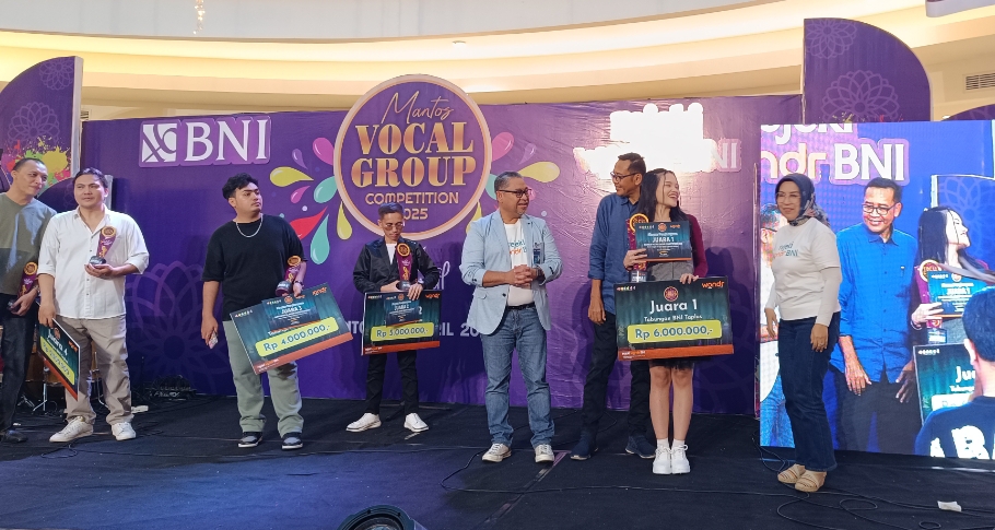 Kemeriahan Mantos Vocal Group Competition 2025
