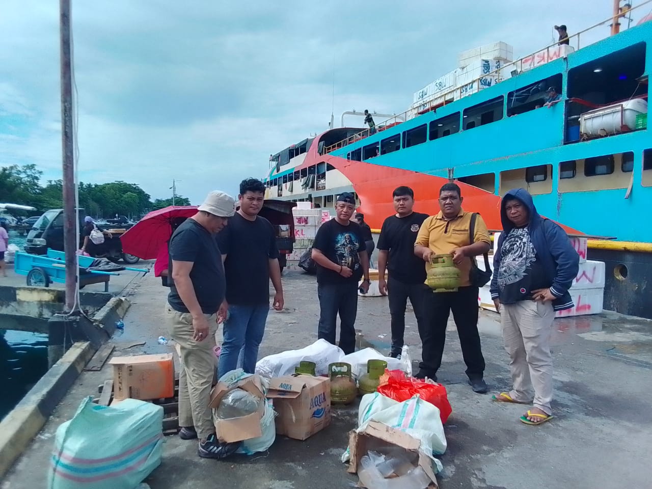 Kasat Reserse Narkoba IPTU Yulham Azhar, SH bersama Tim Gakkum Ops Premanisme