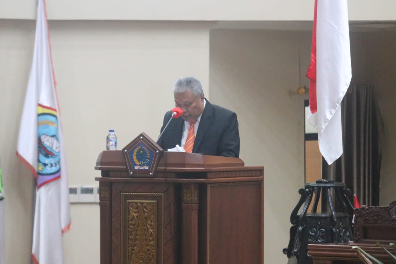 Ketua Pansus DPRD Sulut pembahas LKPJ Gubernur Tahun 2024 Amir Liputo.