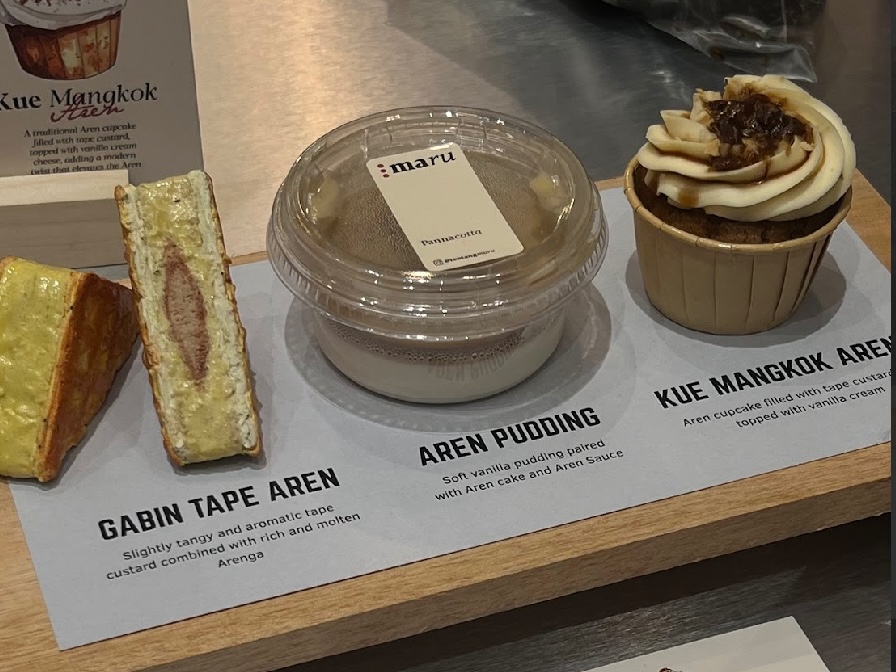 Aneka menu MARU yang disajikan di World of Coffee Jakarta