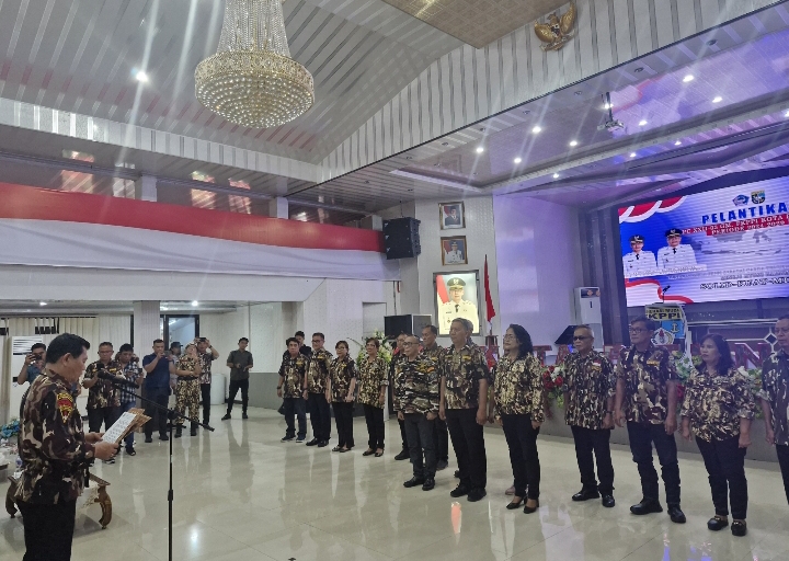Pelantikan GM FKPPI Cabang XXII-03 Kota Bitung.(Dok Istimewa)