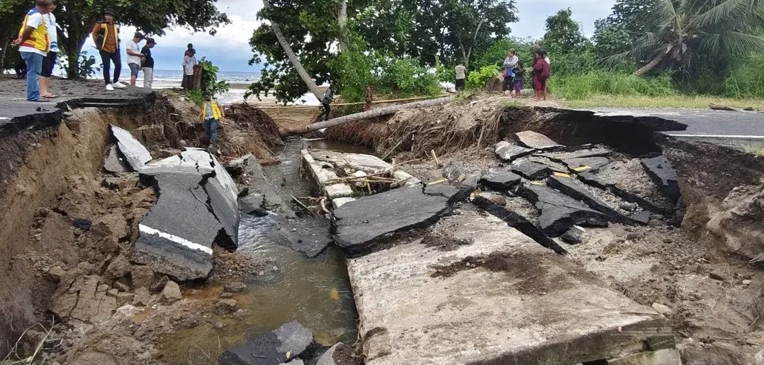 Kondisi Jalan yang Terputus.