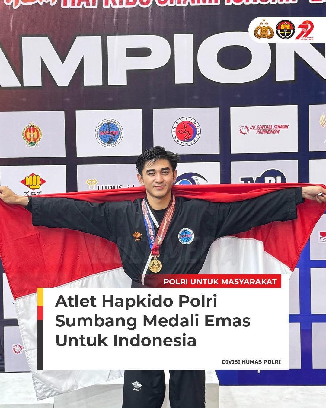 Bripda Andreas Waturandang mengalahkan atlet Thailand dengan skor 15-14 dan menang telak 17-1 atas atlet Kamboja di final