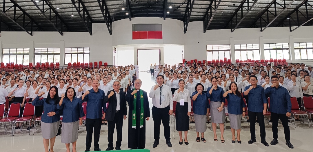 Sukacita di momentum pendidikan dan pelatihan Yayasan Medika GMIM tahun 2025