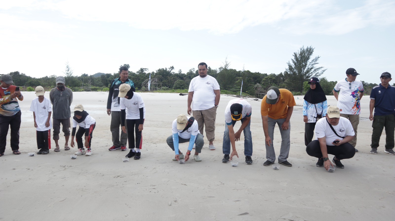 Suzuki Clean Up The World, Pelepasan Tukik Penyu ke Laut