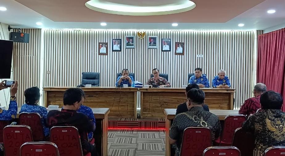 Rapat panitia seleksi ketua lingkungan Kota Manado, Kamis (17/7)