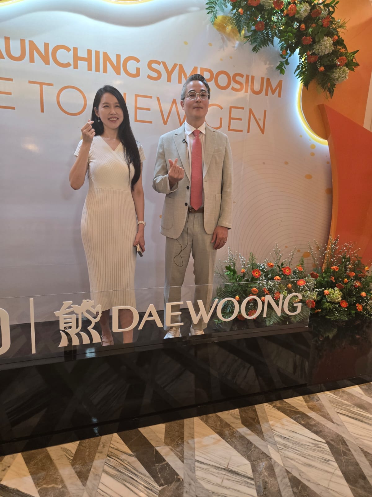 CGBIO Launching Symposium: MOVE TO NEW GEN yang digelar oleh Daewoong Pharmaceutical dan CGBIO di Jakarta, 19 Juli 2025