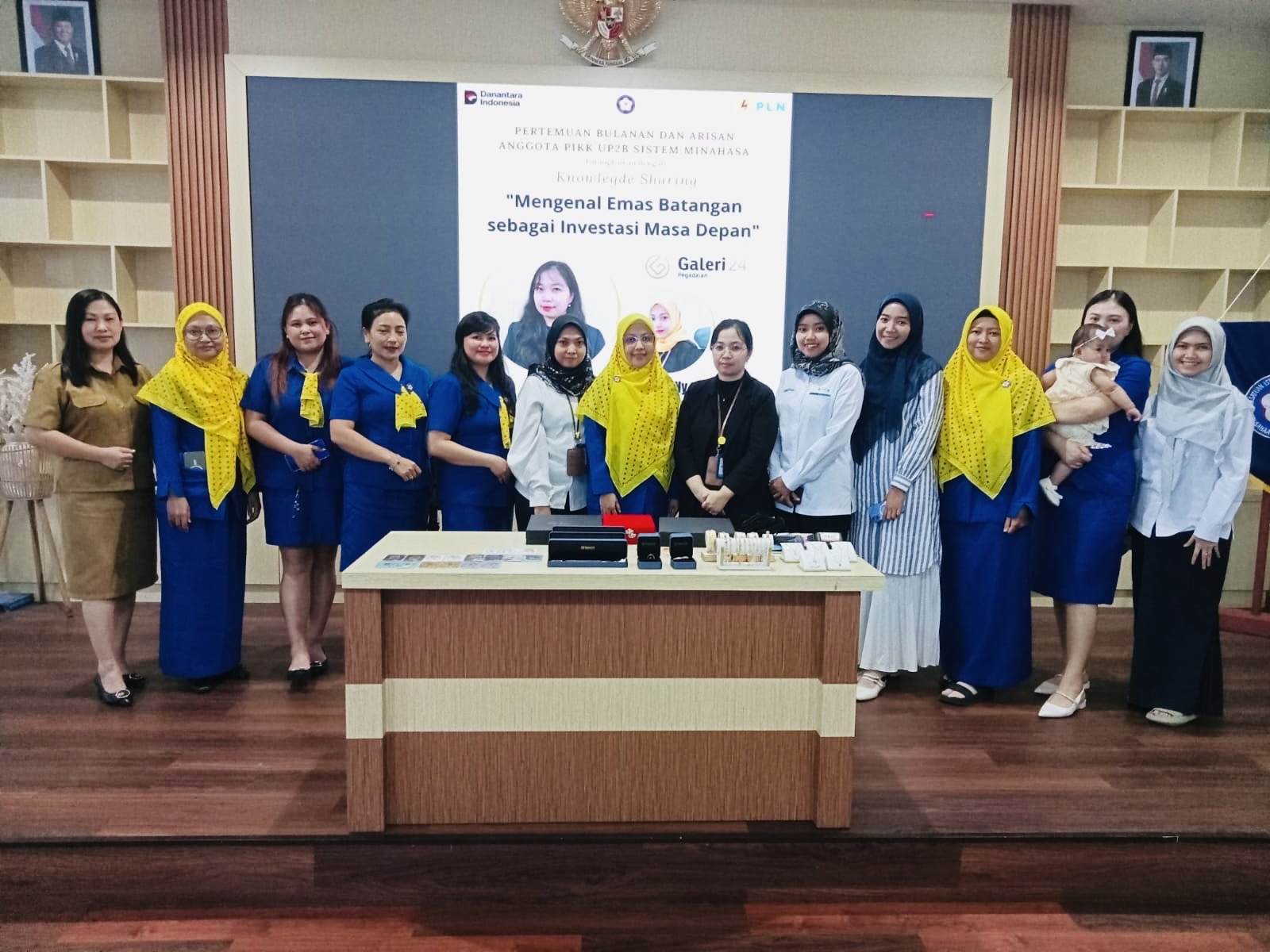 Pertemuan Bulanan dan Arisan Anggota PIKK UP2B Sistem Minahasa Dengan Galeri24