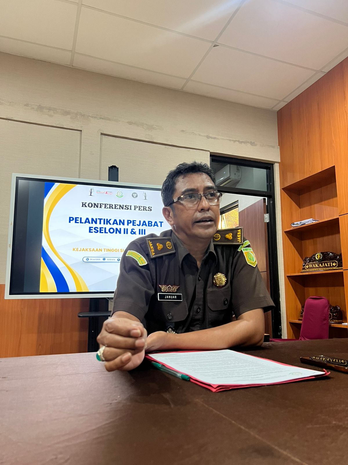 Kasipenkum Kejati Sulut Januarius Bolitobi