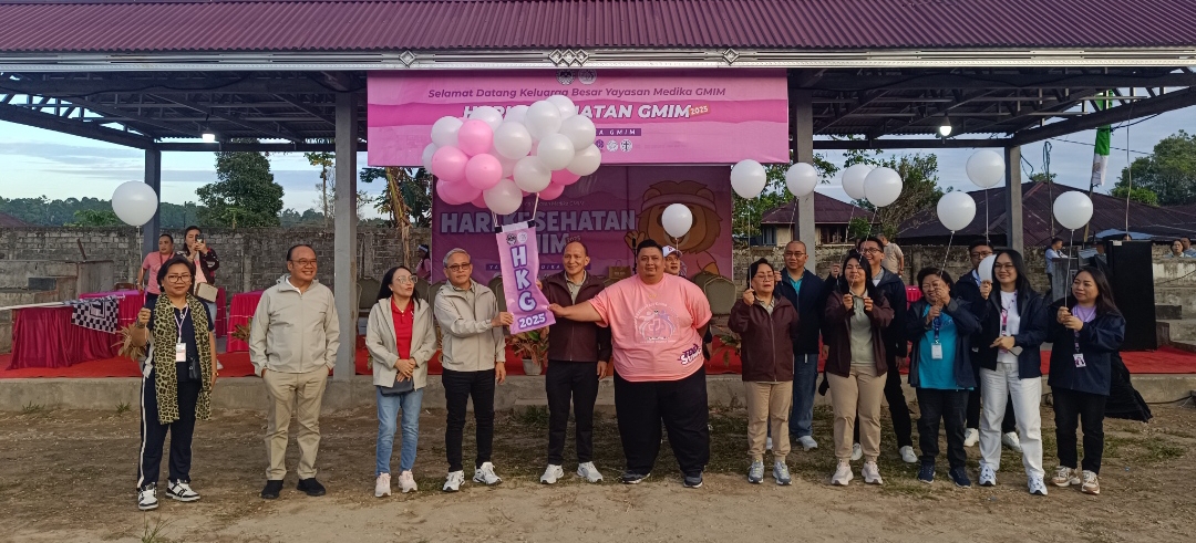 Pembukaan family gathering Yayasan Medika GMIM dalam rangka Hari Kesehatan GMIM tahun 2025