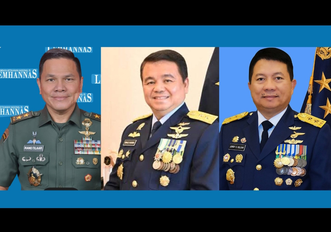 Tiga Putra Sulawesi Utara Dipercaya Pimpin Lembaga Pendidikan Calon dan Perwira TNI