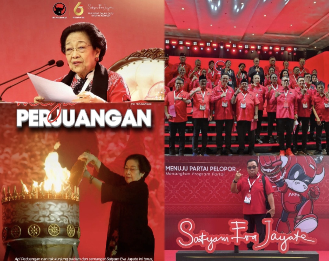 Kongres PDI Perjuangan ke-VI di Bali