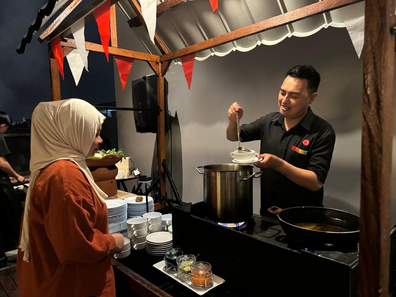 Ada Bakso juga di program Pasar Rakyat Amaris