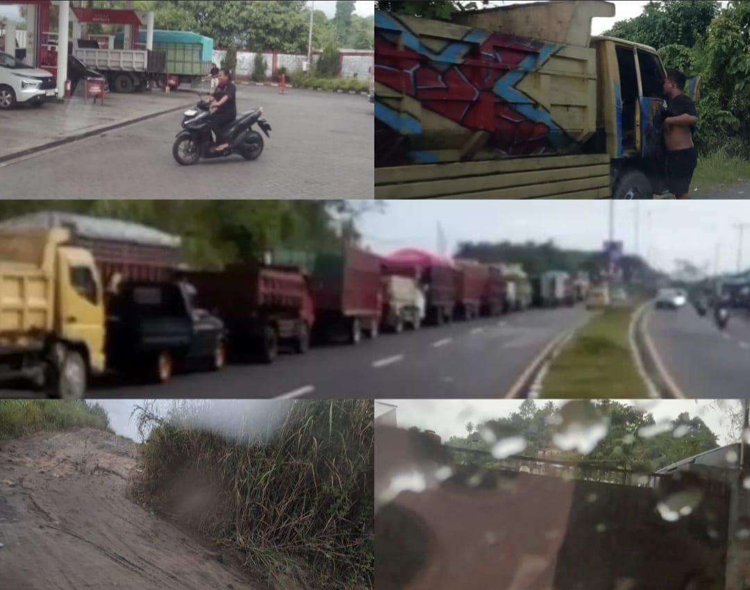 MAFIA BBM: Lokasi penampungan dan antrian BBM Solar di SPBU