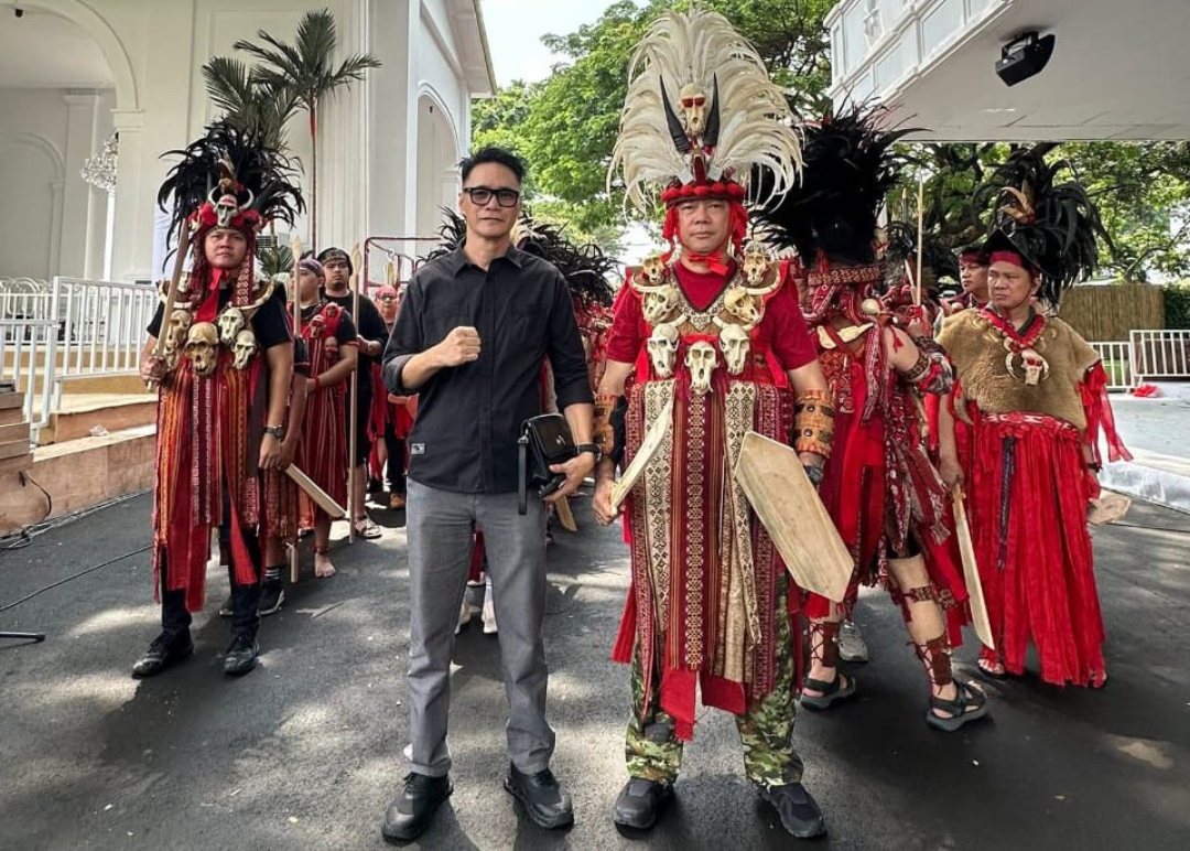 Andre Opa Sumual dan Brigjen. Pol. Christ Reinhard Pusung