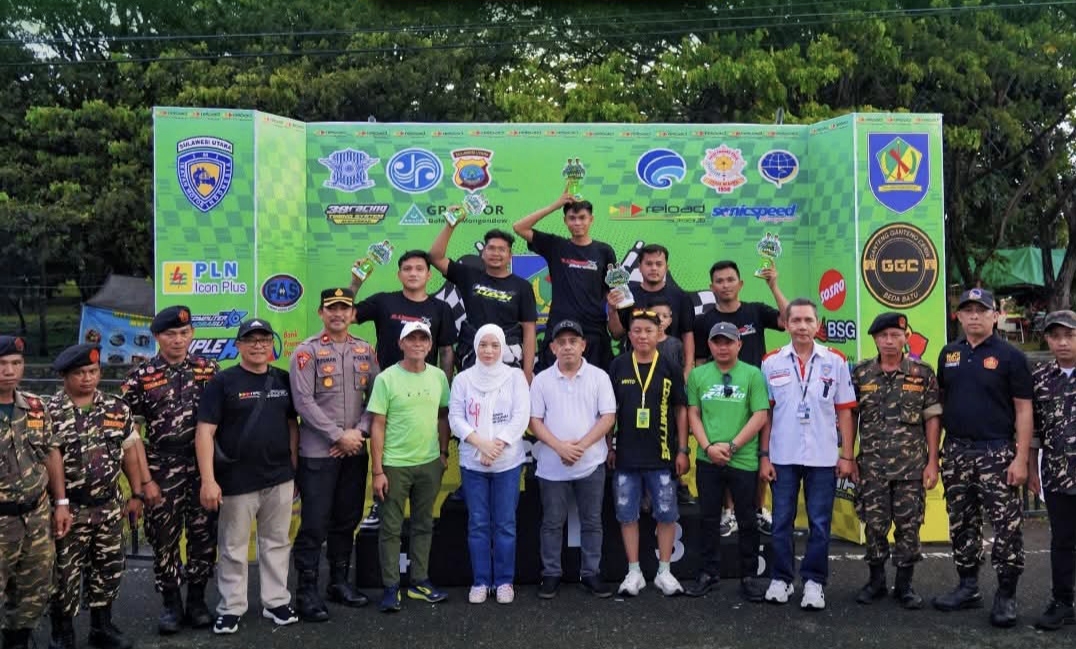 Bupati Bolmong tutup drag race dan drag bike