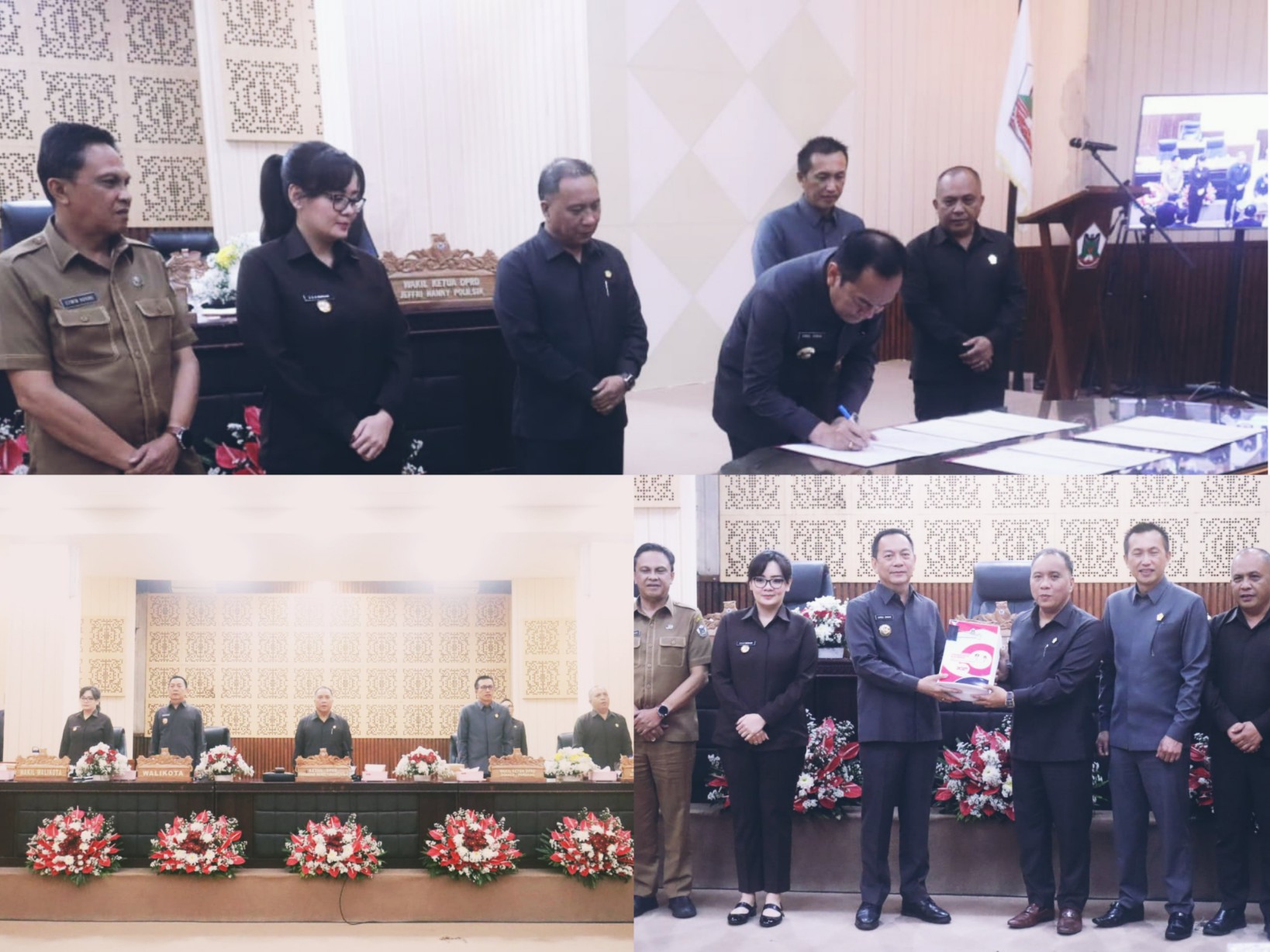 SEPAKAT: Eksekutif dan Legislatif sepakat untuk membahas APBD-P Tahun Anggaran 2025 ke tahap selanjutnya. Dok istimewa