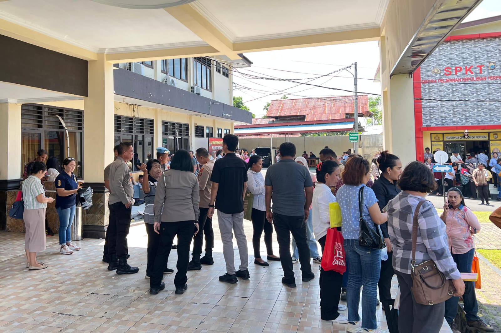 Polres Bitung mengambil kebijakan dengan menambah layanan SKCK.(Dok Istimewa)