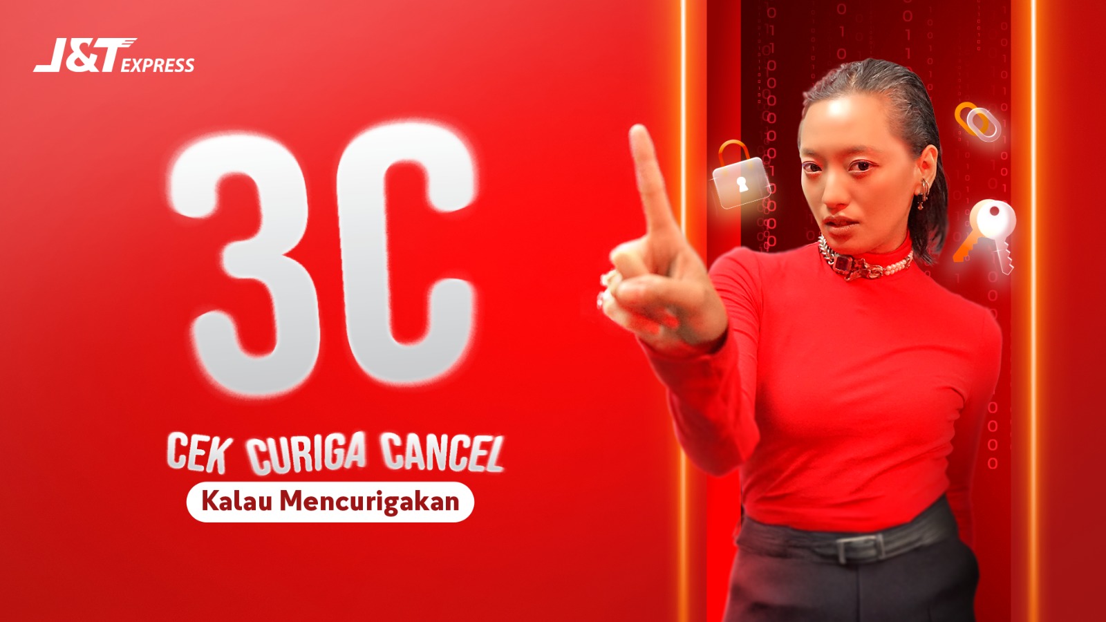 J&T Express Berkolaborasi dengan Asmara Abigail