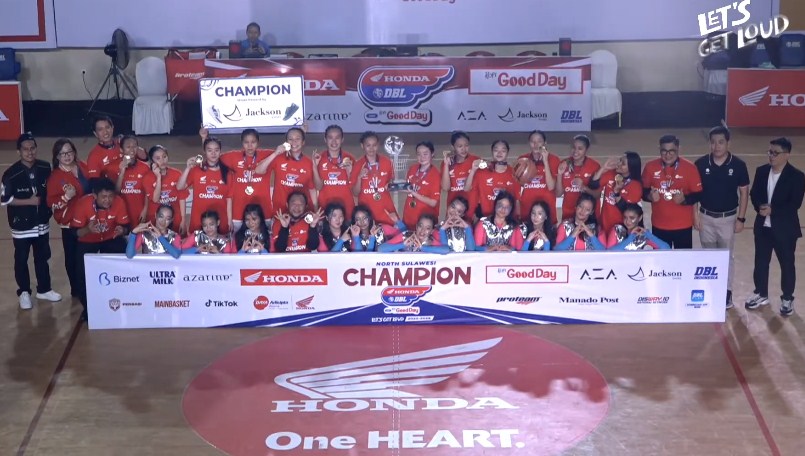 MIS Putri Champion Honda DBL North Sulawesi Series Tahun 2025