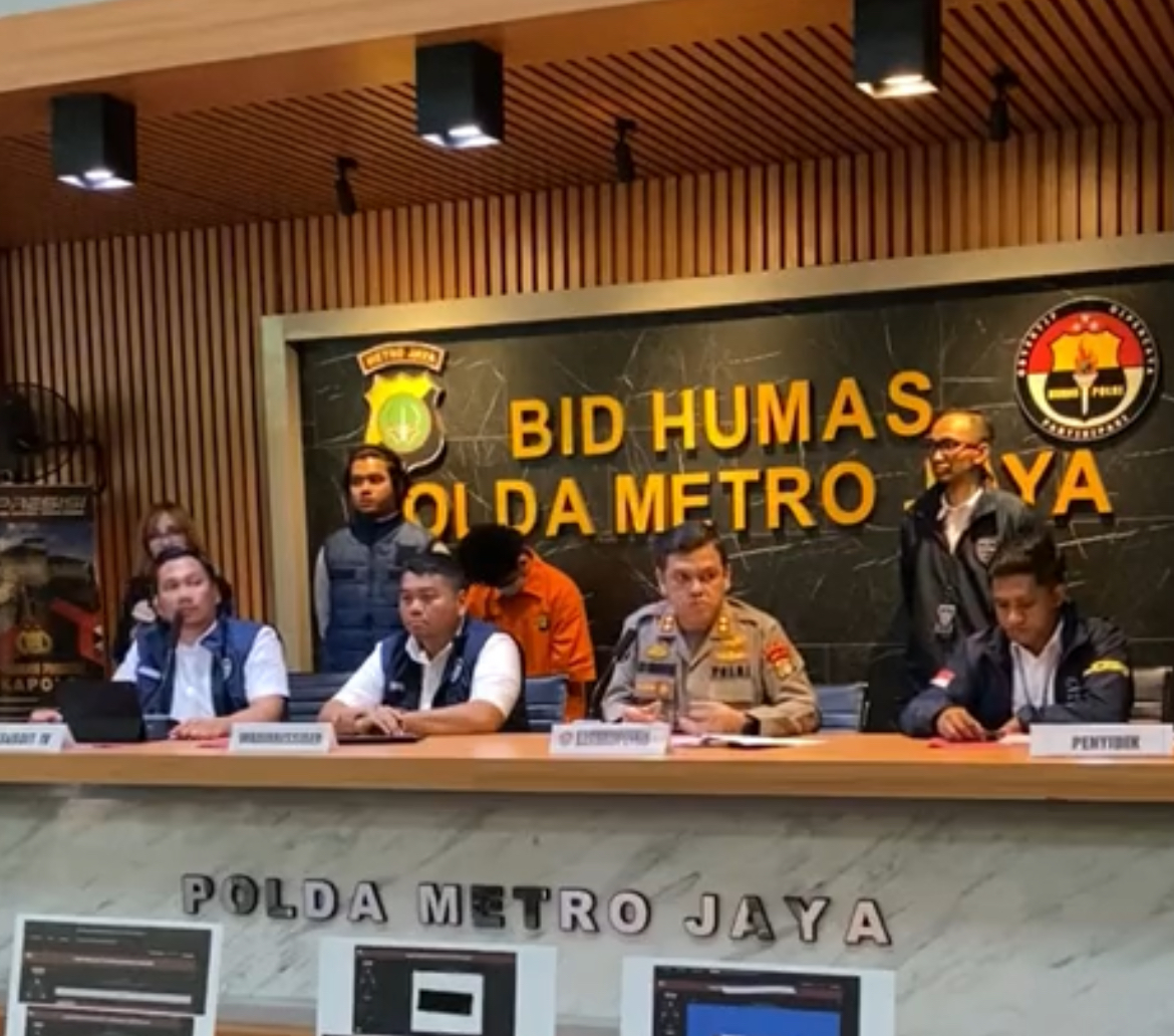 Polda Metro Jaya merilis kasus penangkapan hacker Bjorka